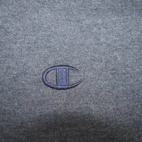 Champion Authentic Crew Neck Sweatshirt Grey Sz S - Picture 3 of 6